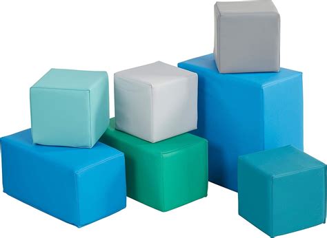 Ecr4kids Softzone Foam Building Blocks Soft Play For Kids Toddler Or