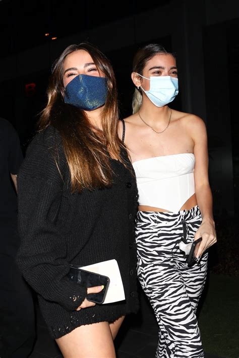 It's time to pump the breaks and stop and stare, because addison rae just shut down the 2021 mtv movie & tv awards red carpet in a very (we repeat: Addison Rae and Dixie D'amelio at BOA Steakhouse in West ...