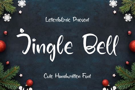 Jingle Bell Font Free Download Freefontdl