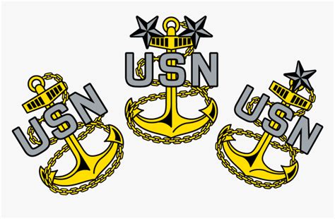 Us Navy Chief Anchors Hd Png Download Kindpng