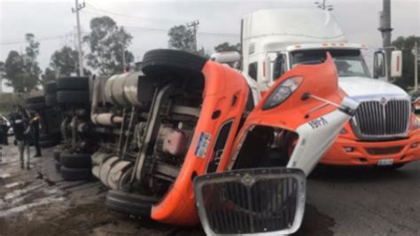 Vuelca Tr Iler En Iztapalapa Provoca Cierre Parcial Del Eje Sur