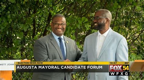 Greater Mount Canaan Missionary Baptist Church Hosts Mayoral Forum Wfxg
