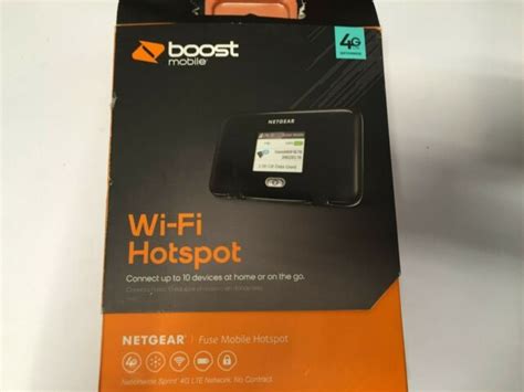 Boost Mobile Wi Fi Hotspot 4g Lte Netgear 779abb Modem Ebay