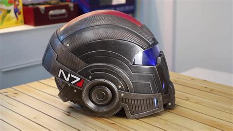 N7 Helmet Replica Video Mass Effect Fan Group Moddb
