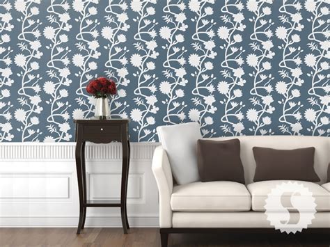 Wallpaper Temporary Removable Wallpaper Flower Wall Floral