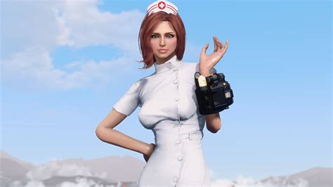 Fallout 4 Tera Nurse Uniform Tre Maga