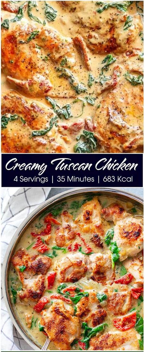 Easy Recipe Tasty Delish Tuscan Chicken Prudent Penny Pincher