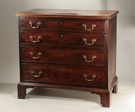 This sleek and minimalist dresser stands on top of strong slim legs and offers enough storage for extra clothing. EARLY GEORGE III MAHOGANY DIMINUTIVE CHEST OF DRAWERS ...