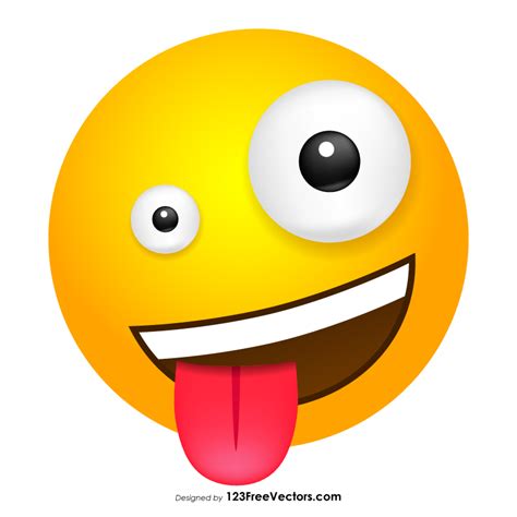 Crazy Emoticon Clipart