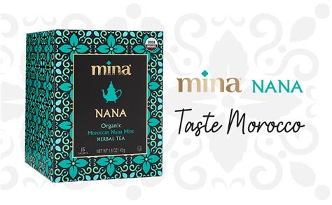 Mina Nana Organic Moroccan Nana Mint Herbal Tea 15