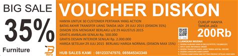 Contoh Voucher Diskon