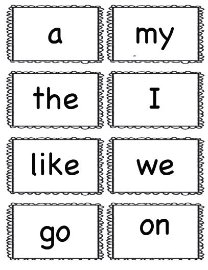 The excellent database of free vocabulary flash cards for toddlers and kids available in pdf format. Kindergarten Kids At Play: Freebie: Kindergarten Sight Word Flash Cards