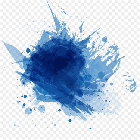Tinta Azul Download png transparente grátis