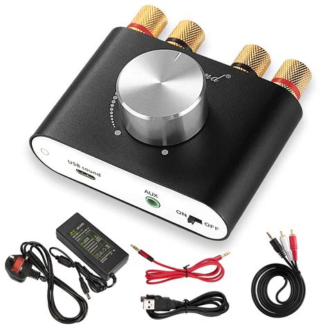 Nobsound Mini Bluetooth Power Amplifier Stereo Hi Fi Digital 2 0