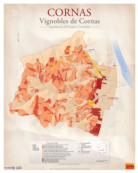 Maps Of Northern Rhône Aocs With Soil Types — Fernando Beteta Ms