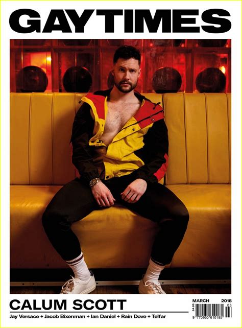 Calum Scott Goes Shirtless For Gay Times Cover His First Ever Photo Calum Scott