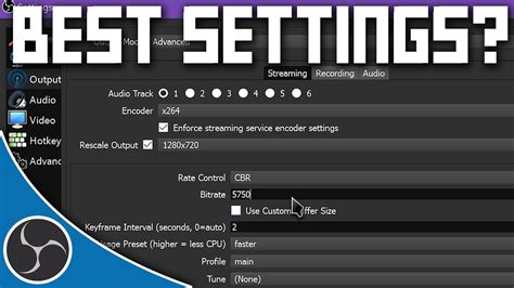 Best Obs Settings For Streaming Firmpowerful