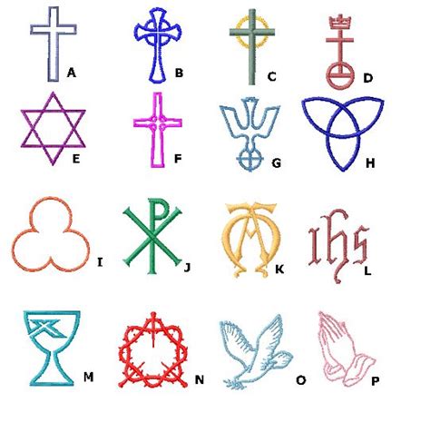 Pin Op Religious Symbols