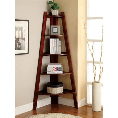 How many shelves are in a corner bookcase? Leaning Ladder Shelf Plans: Tips and Products