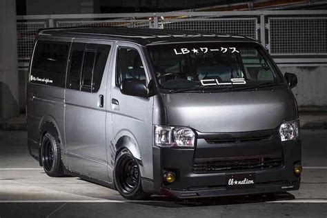 Vans Get Stanced Liberty Walk Shows Kit For Nissan Nv350 Toyota Hiace