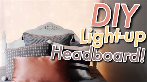 Diy Light Up Headboard Easy And Simple Diyholic Youtube