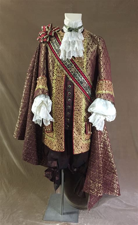 1680 Luis Xiv Baroque Costume For Men Etsy Italia 17th Century