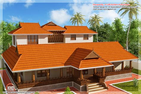 2231 Sqfeet Kerala Illam Model Traditional House Kerala Home Design