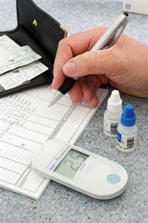 Blood Glucose Testing Photograph By Jim Varney Science Photo Library Fine Art America