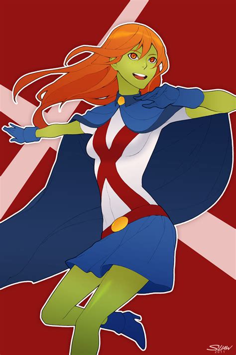 Young Justice Miss Martian By Paper Hero On Deviantart