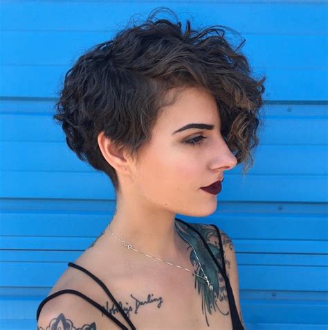 Curly Pixie Haircuts Latest Short Hairstyles For Women Page Of