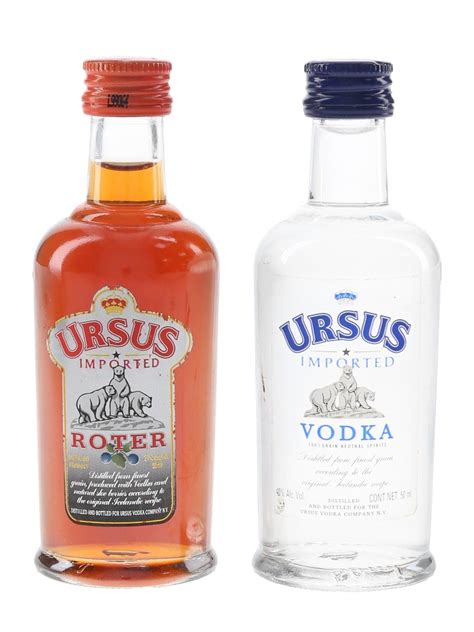 Ursus Roter And Vodka Lot 98227 Buysell Vodka Online