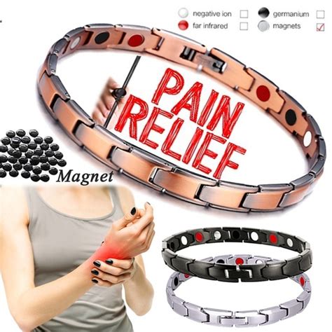 Pain Relief Magnetic Therapy Bracelet Just Saying Fashion And Accessories