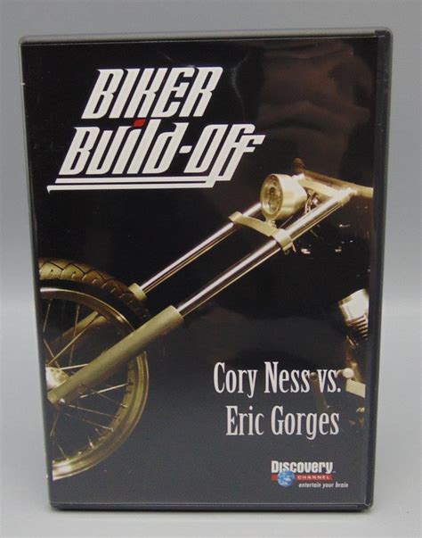 Discovery Channel Biker Build Off Cory Ness Vs Eric Gorges Dvd Kcs
