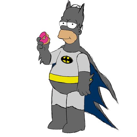 Homer Batman On Behance