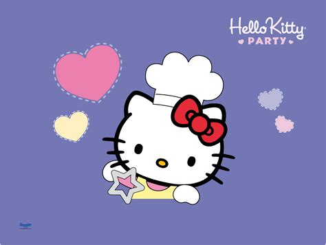 free download hello kitty party wallpaper hello kitty is a chef [1172x881] for your desktop
