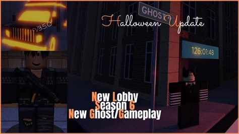 Roblox Specter 1 V350 Halloween Update New Ghostlobbyseason Pass Part 2 Youtube