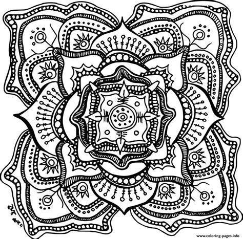 Mandala is a sanskrit word which means a circle, and metaphorically a universe, environment or community. Halloween Adult Mandala Coloring Pages Printable