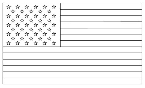The fifty stars represent the fifty states, and the stripes represent the thirteen original colonies. Flag usa america - Flags Coloring pages for kids to print ...