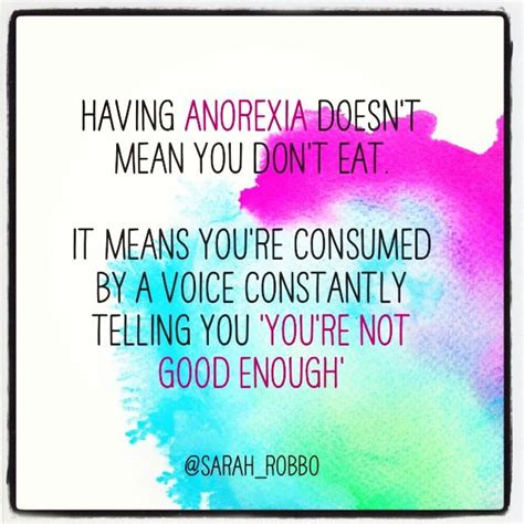 Quotes About Anorexia 82 Quotes