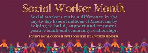 March Is National Social Work Month