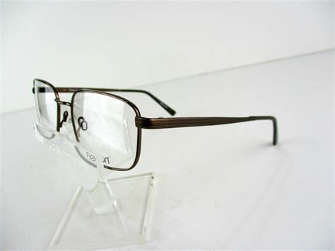 Flexon Collins 600 210 Brown 53 X 18 140 Mm Eyeglass Frames Eyeglass Frames