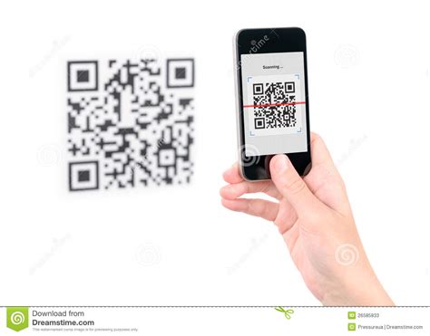 We highly recommend you to bookmark this page. Capture QR Code On Mobile Phone Stock Image - Image of ...