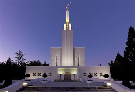 Front View Of The Bern Switzerland Mormon Temple Temple