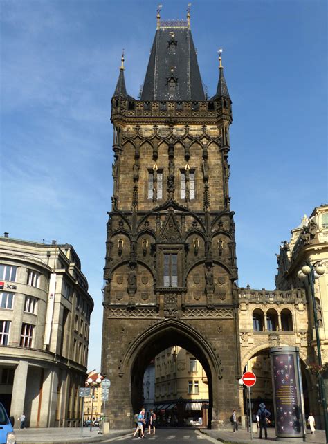 Prašná Brána Powder Tower Prague Vitruvius