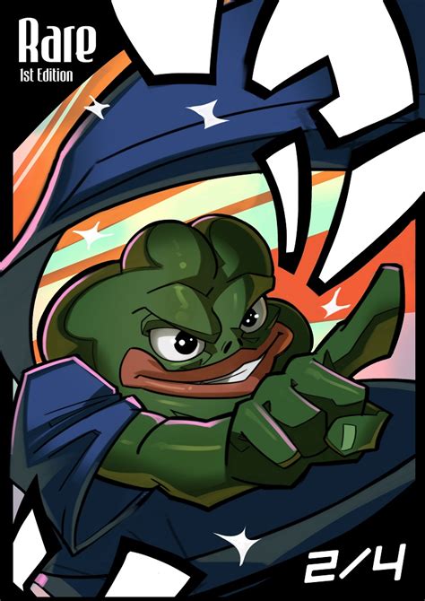 Rare 1st Edition Pepe The Frog Know Your Meme