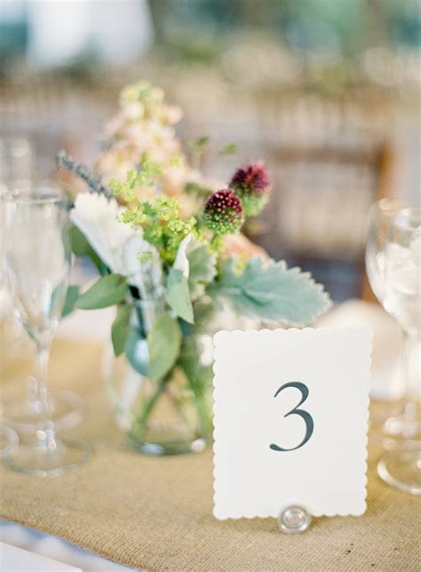 Elegant Table Number Ideas Elizabeth Anne Designs The Wedding Blog