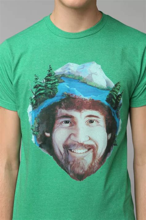 Bob Ross Tee Urban Outfitters