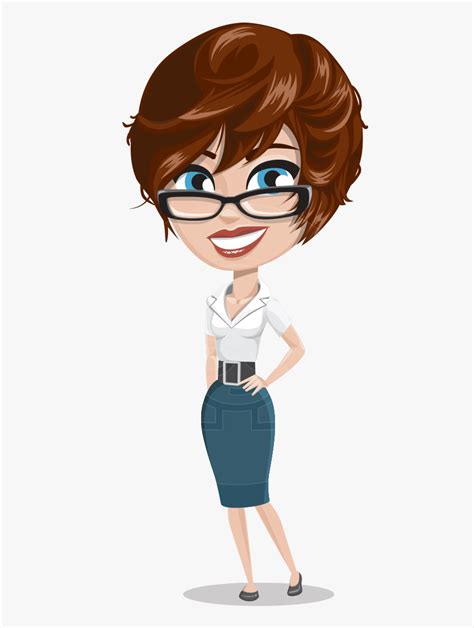 Png Download This Stock Stylish Woman Cartoon Character Woman Vector