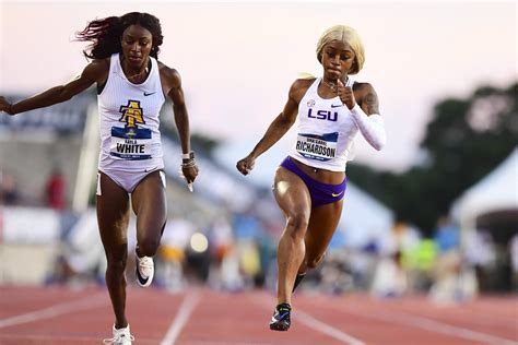 With the ncaa's prestigious the bowerman award for best track and field athlete in the bag, richardson announced that she would. Sha'Carri Richardson -First EVER U20 to go sub 11 in 100 ...