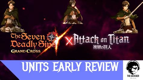 Aot X 7ds Collab Units Early Review Already On Global Youtube